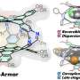 'Molecular armor' can trap shape-matched planar molecules